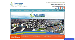 Desktop Screenshot of lancastercavite.com